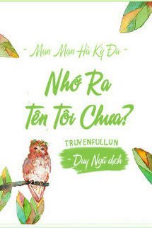 Truyện Nhớ Ra Tên Tôi Chưa?