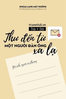 Truyện Thư Đến Từ Một Người Đàn Ông Xa Lạ